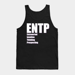 ENTP The Debater MBTI types 4B Myers Briggs personality Tank Top